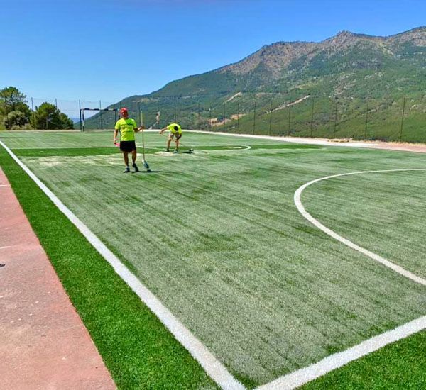 Fabricacion Instalacion Campos Futbol Cesped Artificial