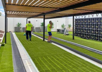 Empresa Venta Instalacion Cesped Artificial Conciertos Eventos