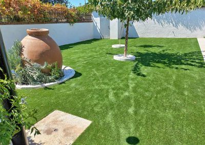 Empresas Diseño Instalacion Cesped Artificial Jardin Patio