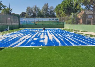 Instalacion Pista Tenis de Cesped Artificial Precio