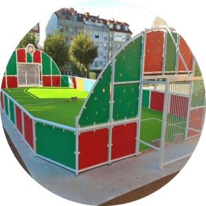 Montaje Pistas Juegos Multideportes España