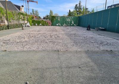Presupuesto para Reparar Pista de Tenis